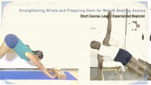Strengthening Wrists and Preparing them for Weight Bearing Asanas (Short Course; Level - Experienced Beginner)