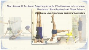 Short Course #1 for Arms: Preparing Arms for Effortlessness in Inversions: Headstand, Shoulderstand and Elbow Balance (Level: Experienced Beginners/ Intermediate)