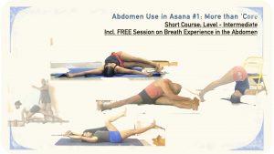 Short Course #1 for Abdomen More than 'Core' (Level - Intermediate) Incl. FREE Session on Breath Experience in the Abdomen