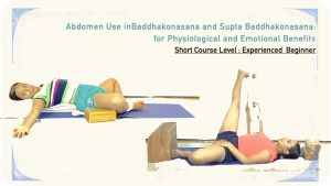 Baddhakonasana and Supta Baddhakonasana: for Physiological and Emotional Benefits (Short Course; Level: Experienced Beginner)