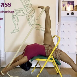 Supported Back Arches: Ekapada Viparita Dandasana on Chair