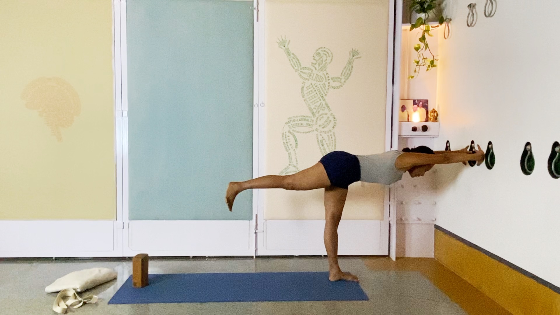 Control and Precision in Shoulders and Shoulder Blades: Refining Forward Extensions (Virabhadrasana3) - Image 6
