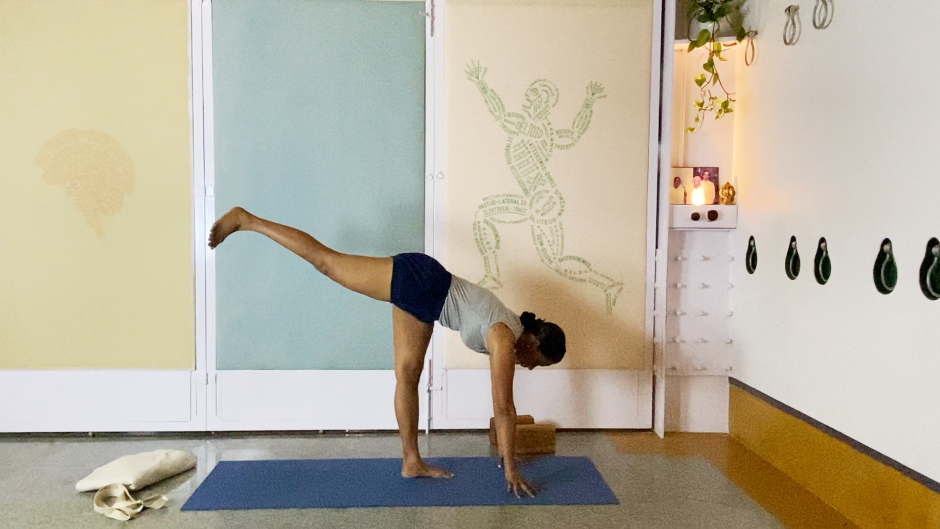 Control and Precision in Shoulders and Shoulder Blades: Refining Forward Extensions (Virabhadrasana3) - Image 7
