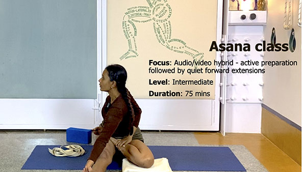 Active Preparation Culminating in Quiet Forward Extensions: Audio Video Hybrid Session