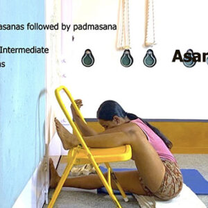 Padmasana Preparation, Akarna dhanurasana