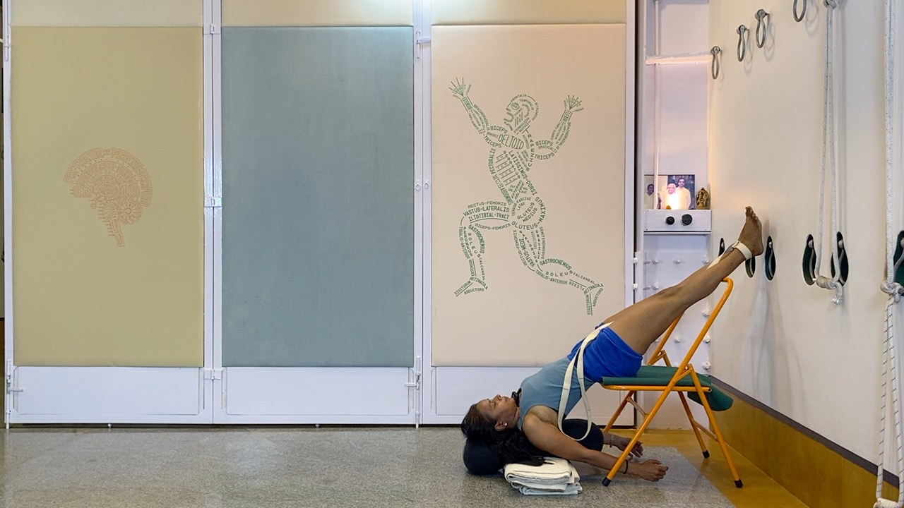 Parsvakonasana to Viparitakarani - Preparation for Breath Explorations - Image 6