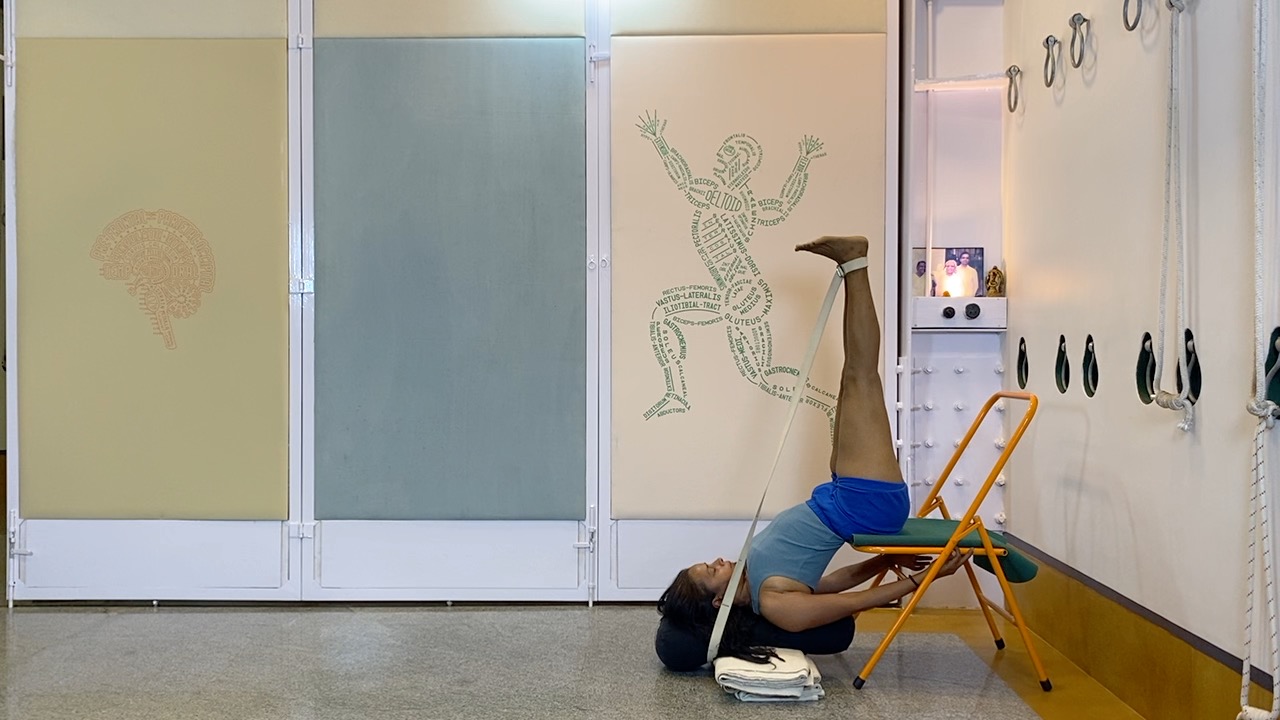 Parsvakonasana to Viparitakarani - Preparation for Breath Explorations - Image 7