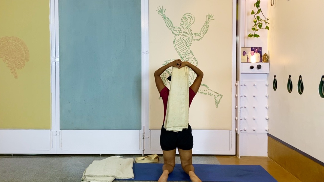 Learning the Practice for Respiratory Health, Part2 for Beginners: Arms/ Shoulder Actions and Inversions - Image 8