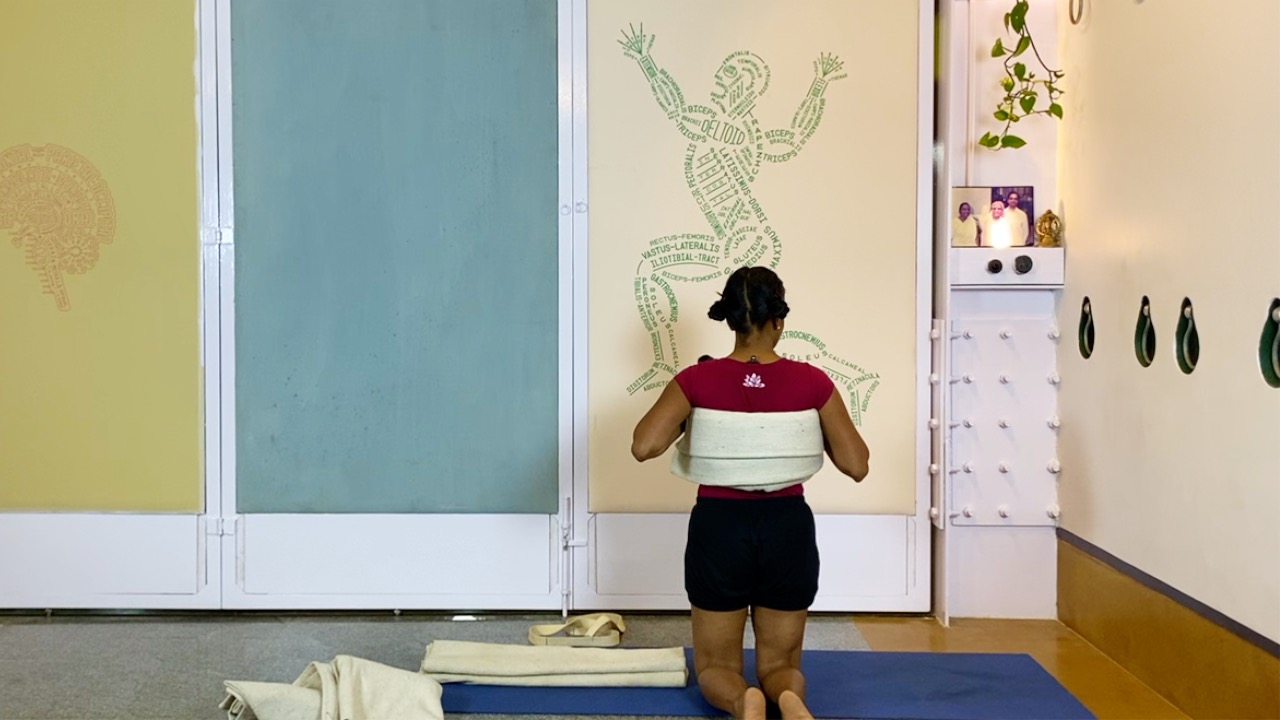 Learning the Practice for Respiratory Health, Part2 for Beginners: Arms/ Shoulder Actions and Inversions - Image 9