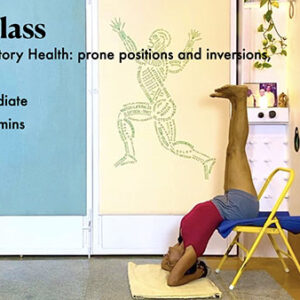 Learning the Practice for Respiratory Health, Part2 for Intermediate: Inversions, Back Arches and Supine