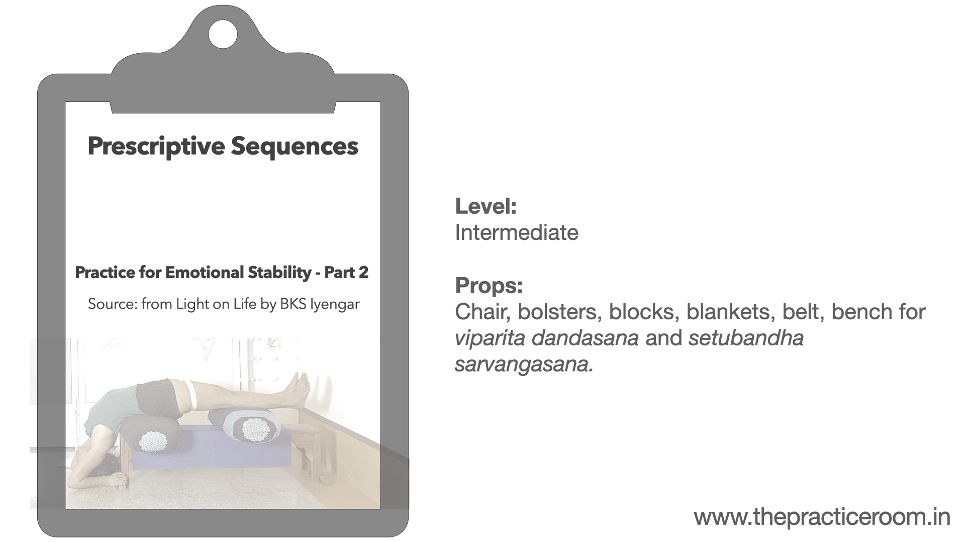 Emotional stability practice from Light on Life; pt2of3