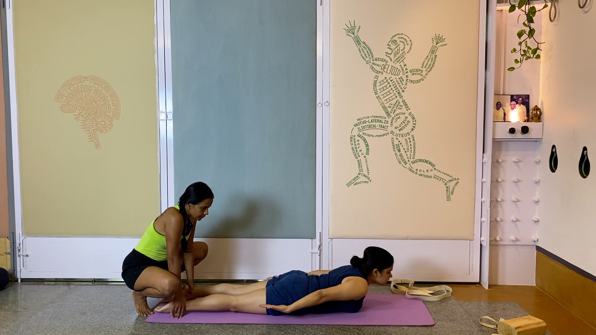 Beginner Level Back Arches: Shalabhasana, Bhekasana, Ustrasana - Image 6