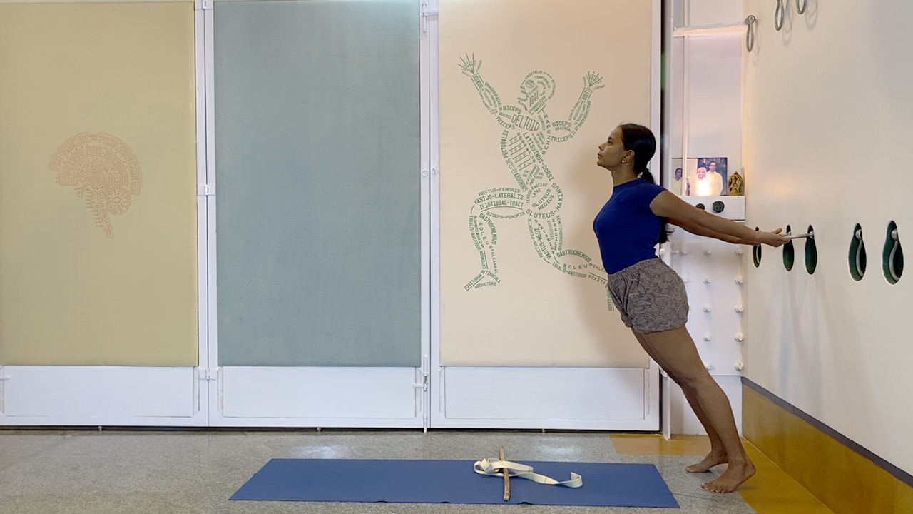 Positioning the Neck for Back Arches - Part 1 (Level Intermediate) - Salabhasana, Ustrasana, Adhomukha vrksasana - Image 2