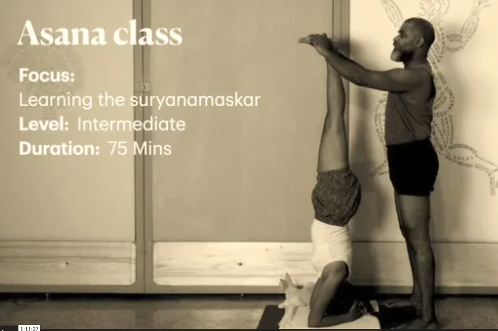 Surya Namaskar Part 2 for Intermediate Level: Integrating into a Short Energising Practice Including Inversions