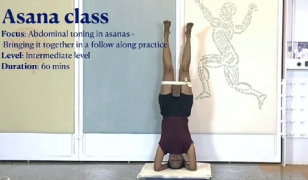 Abdominal Toning in Asanas Part4: A Follow-along Session for Intermediate Level