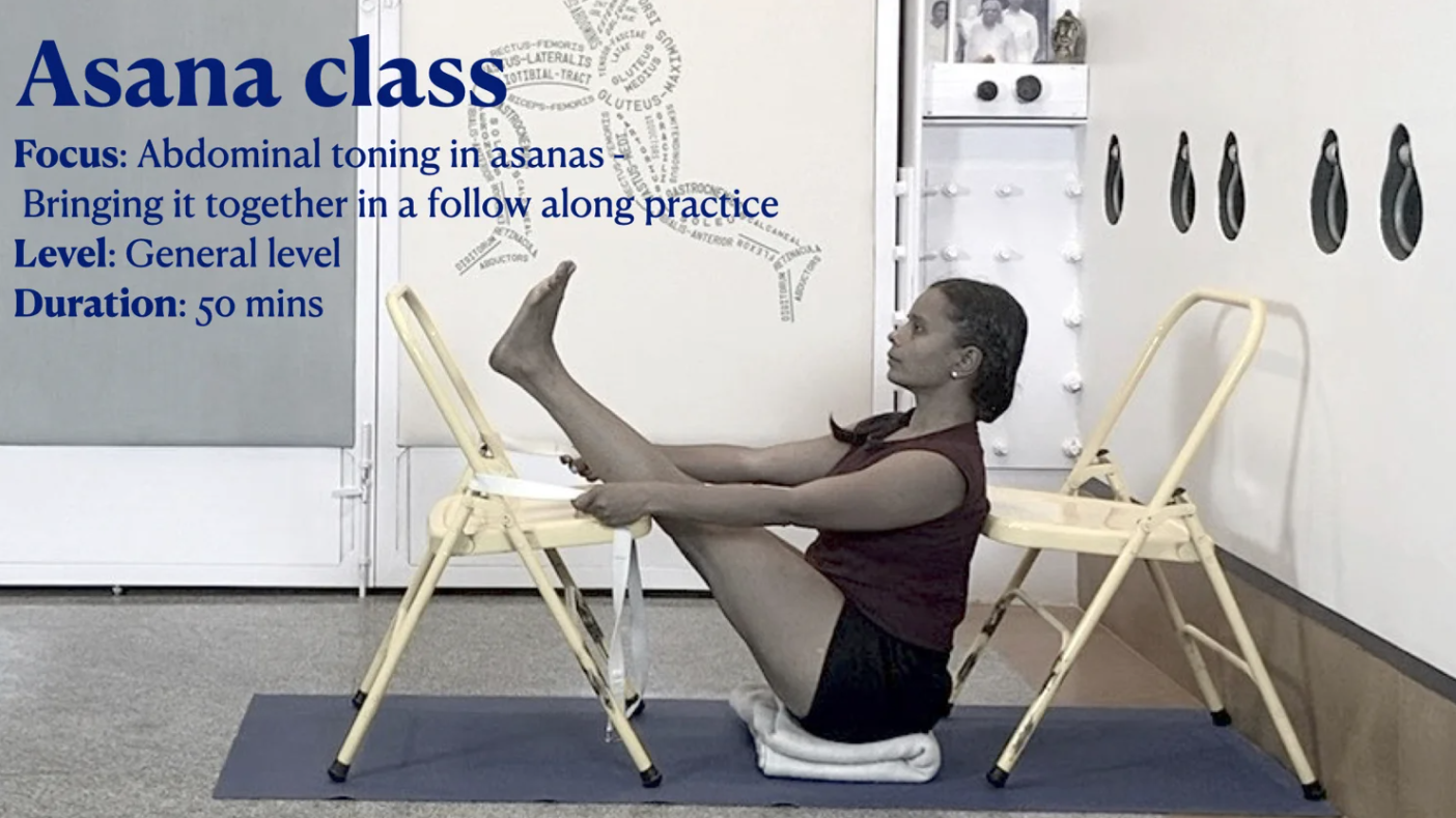 Abdominal Toning in Asanas Part4: A Follow-along Session for Experienced Beginners