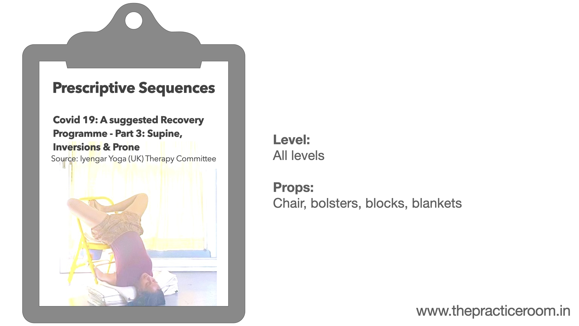 Covid-19 Recovery: A suggested Yoga Program from the IY (UK) Therapy Committee, Part3