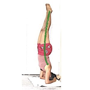 Levelling-up Sirsasana, Part III: Correcting the 'Banana' Shape in Headstand